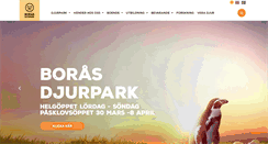 Desktop Screenshot of borasdjurpark.se
